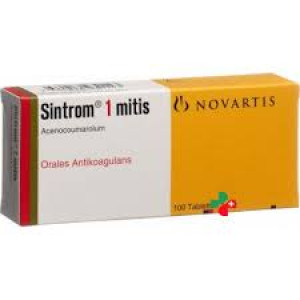 SINTROM MITIS 1mg tablet B/50